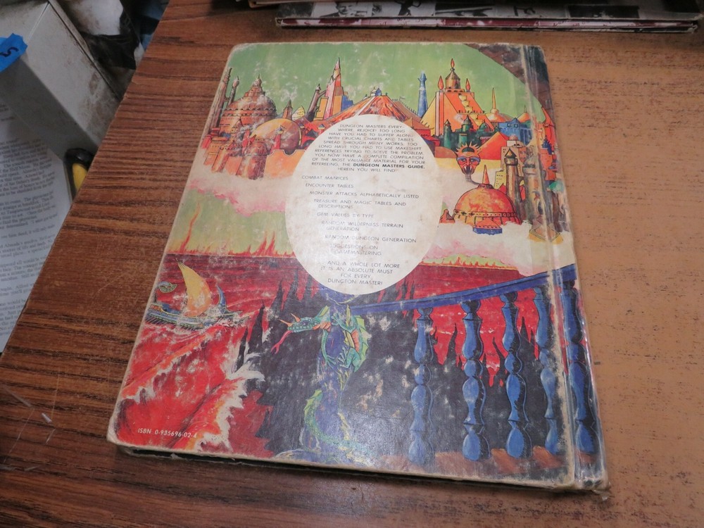 Advanced Dungeons & Dragons DUNGEON MASTERS GUIDE 1979 HC