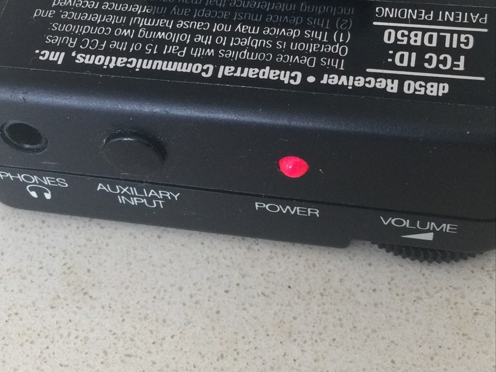 db50 Personal Stereo. Chaparral. Communications