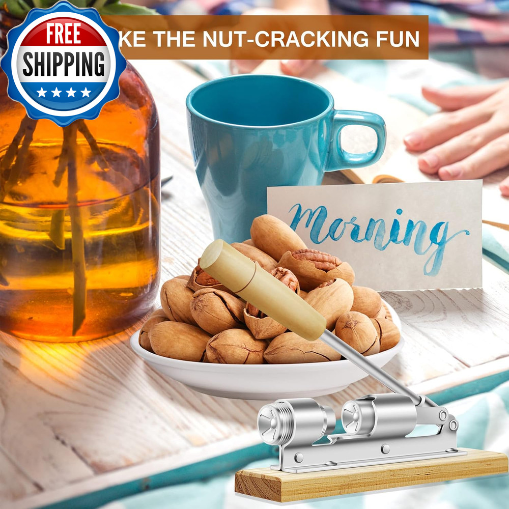 Nutcrackers for Nuts Nut Crackers for Pecans Heavy Duty Nut Cracking Tools...