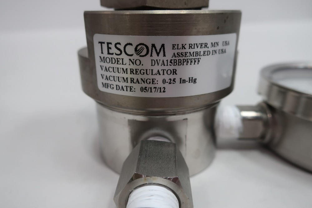 Tescom DVA15BBPFFFF Vacuum Regulator