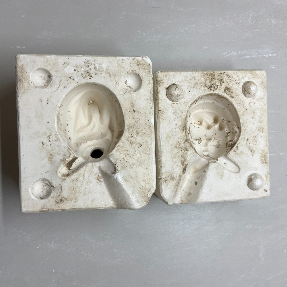 Ceramic Slip Casting Mold Doll's Head Byron #B-156A