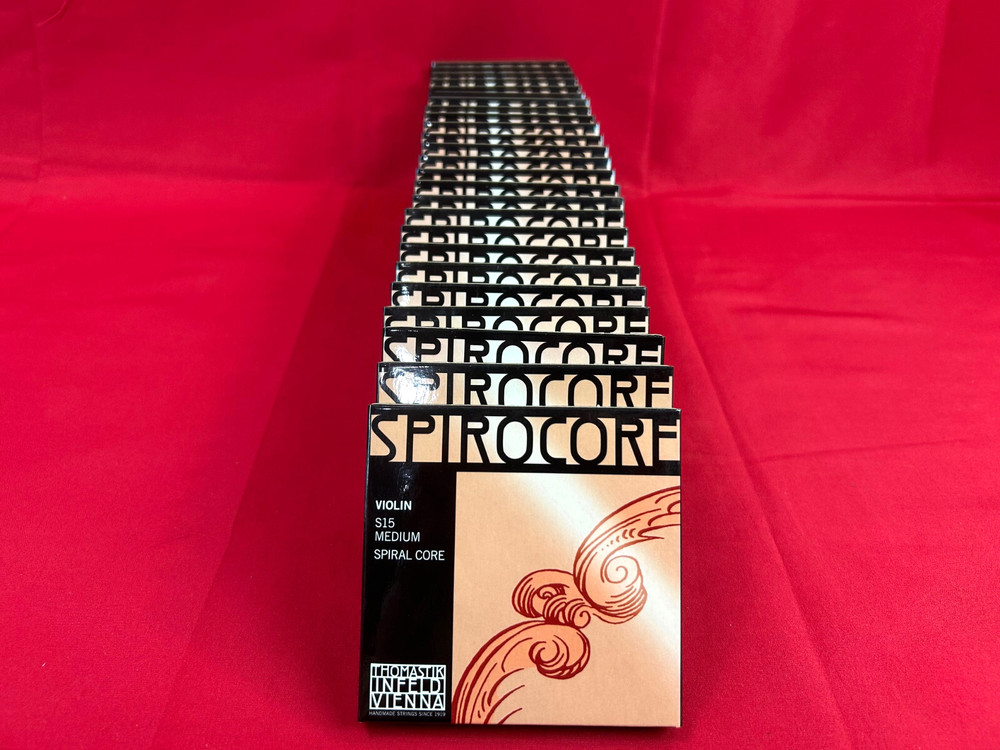 100% Authentic  Thomastik Infeld Spirocore Violin String Set S15 4/4 -Aluminum E