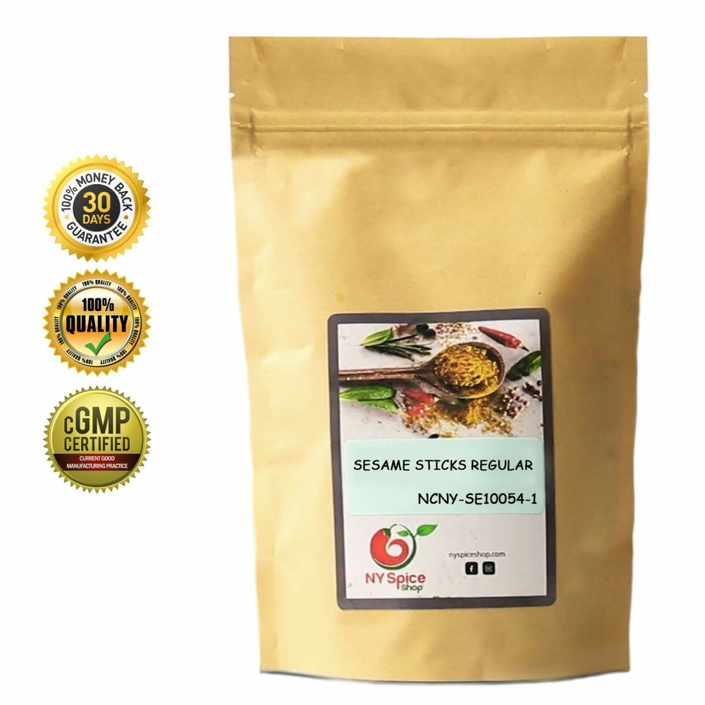 Sesame Sticks Crunchy Regular 8oz-5lb ( Select Quantity From Drop Down )