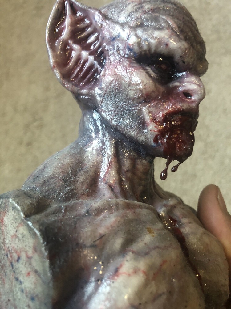 Hand Painted Dracula Vampire Bust