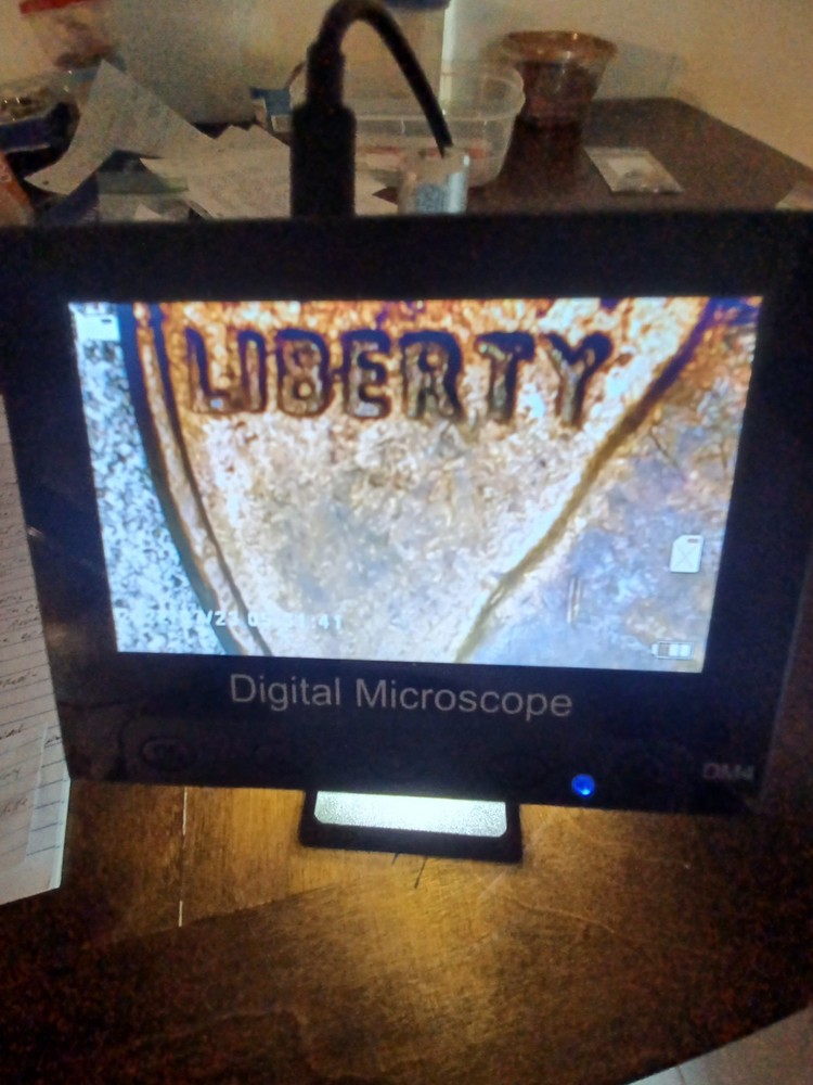 1982D PENNY ERRORS 3.1 GRAMS OFF CENTER STRIKE