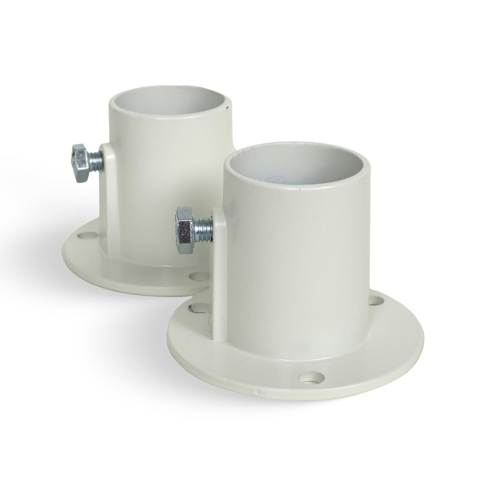 Aluminum Deck Flanges for Above Ground Pool Ladder - Durable & Easy Install - Pa