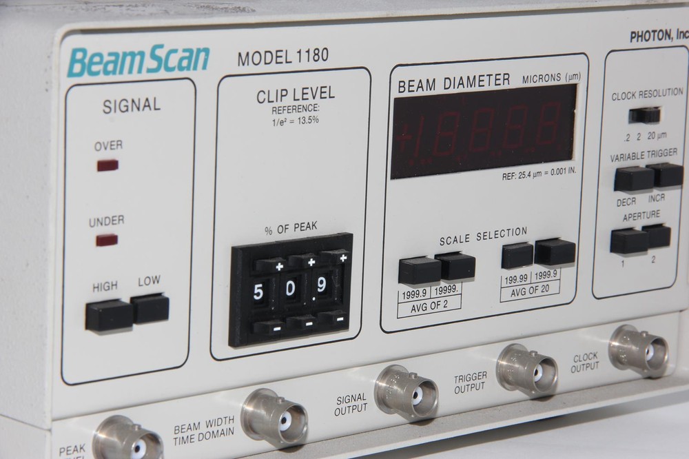 PHOTON 1180-HP BeamScan Model 1180-HP Controller