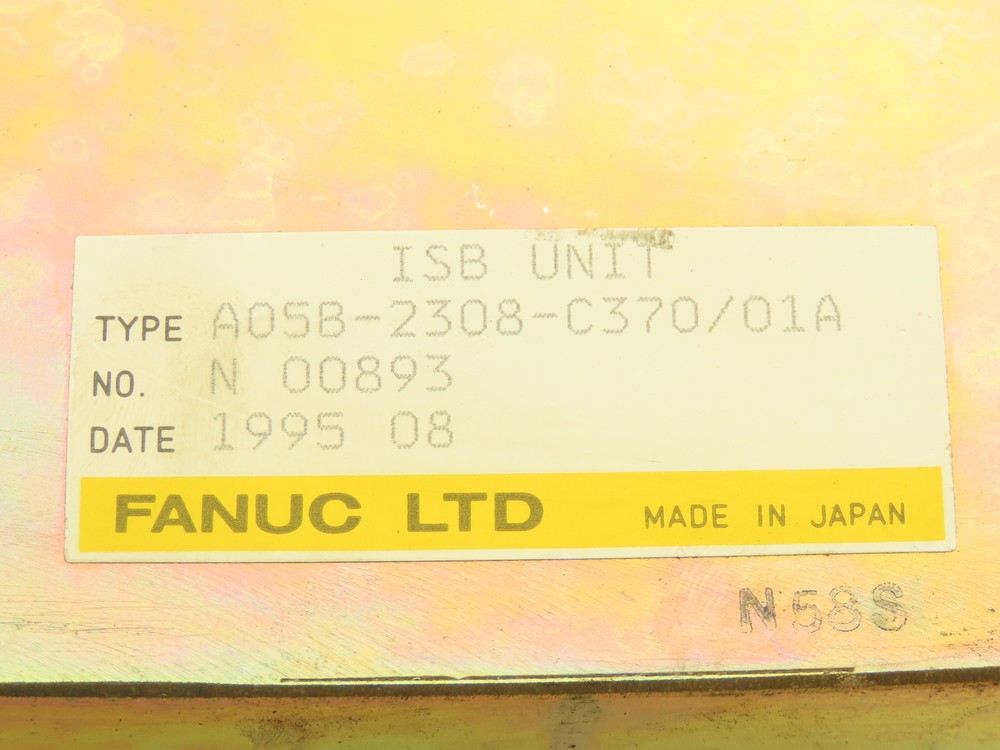 Fanuc A05B-2308-C370/01A Robot ISB Controller Unit