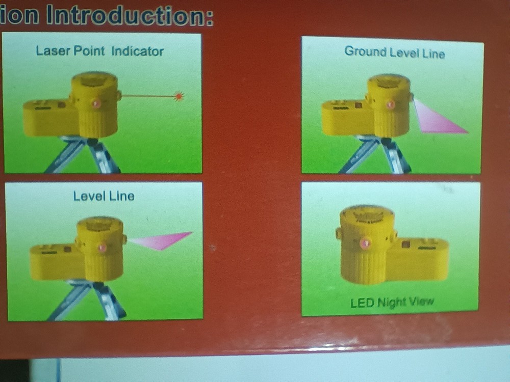 Multi funtion laser leveler