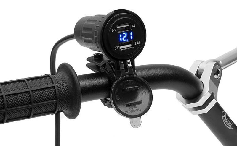 Electrical accessories USB socket DC 12 - 24V