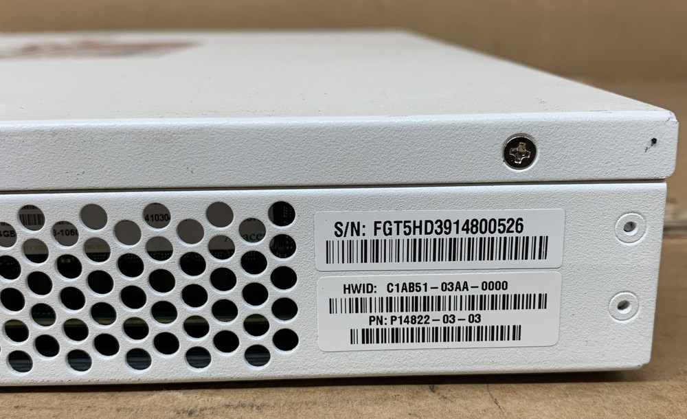 FORTINET FG-500D FortiGate 500D Includes 1x SFP Unit - TESTED WORKING