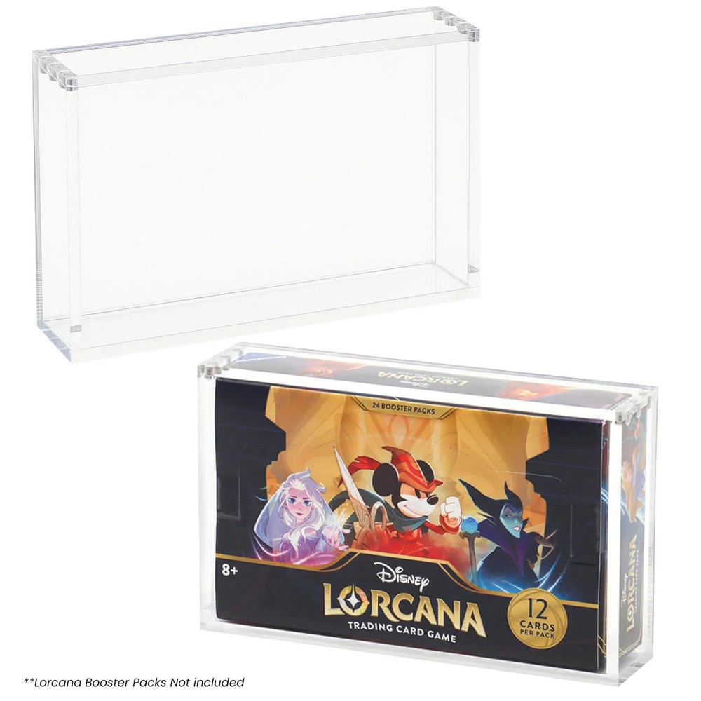 Acrylic Case Display for Lorcana Booster Box