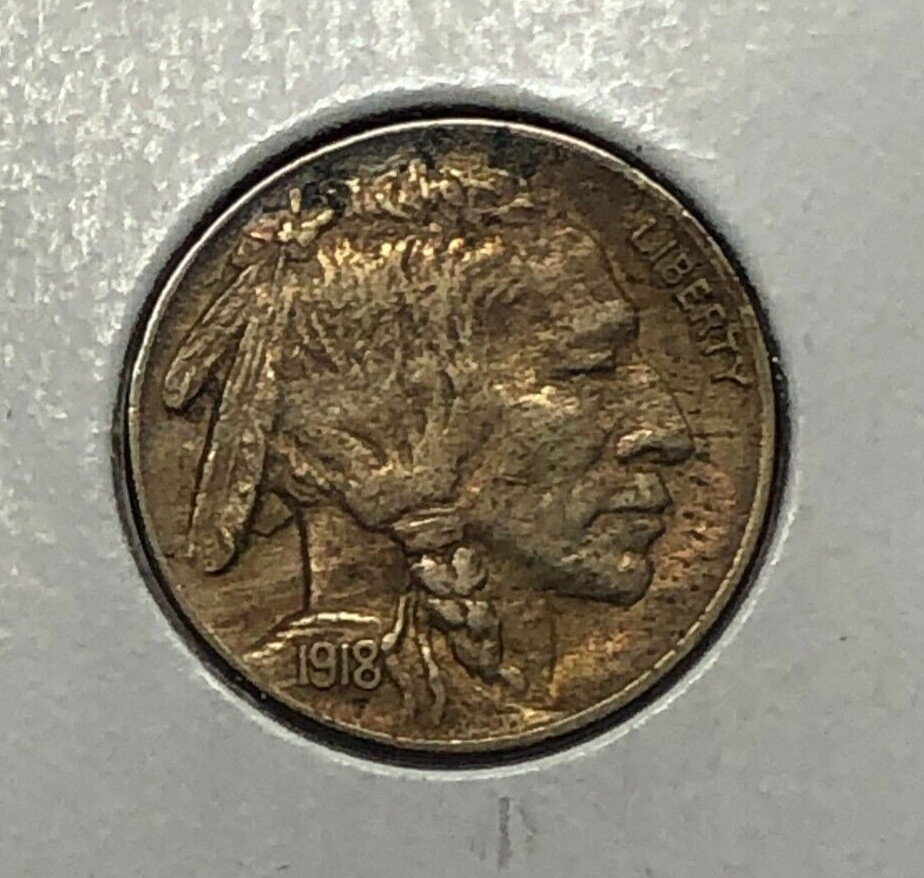 1916-P Type II Buffalo Nickel 5c  [035GRA]