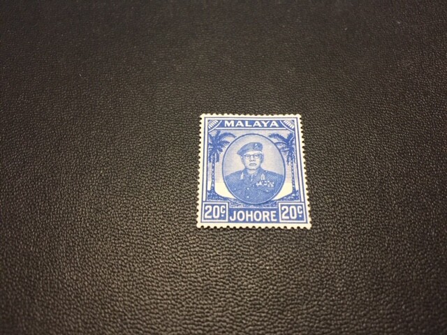 Johore stamp 142 MH