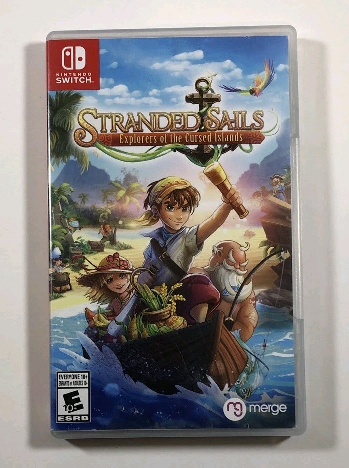CASE ONLY NO GAME - Stranded Sails (Nintendo Switch) - PLEASE READ
