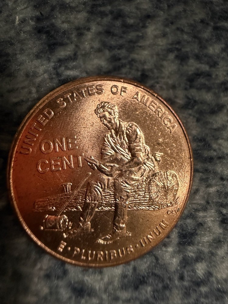 2009 Lincoln Bicentennial Small Cent Formative Years Red Penny