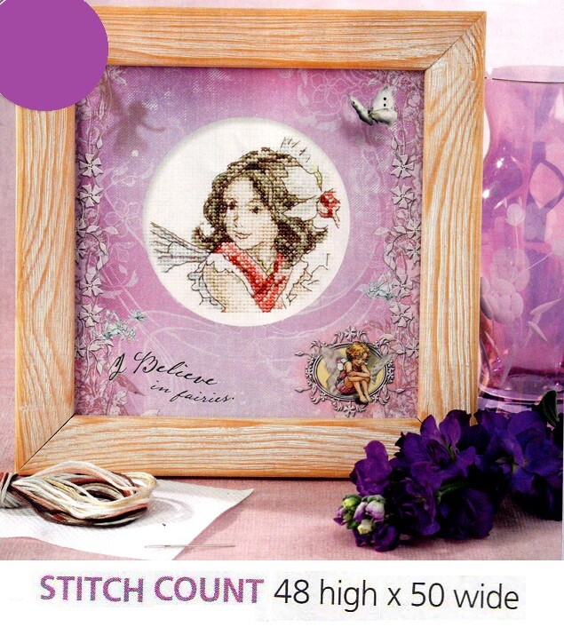 FLOWER FAIRY   CROSS  STITCH   PATTERN  ONLY   EQ - EVQ