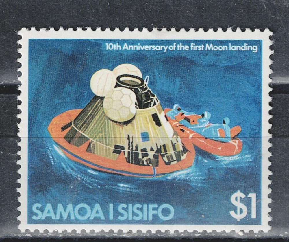 Samoa Space Apollo 11 stamp 1979 MNH A-16