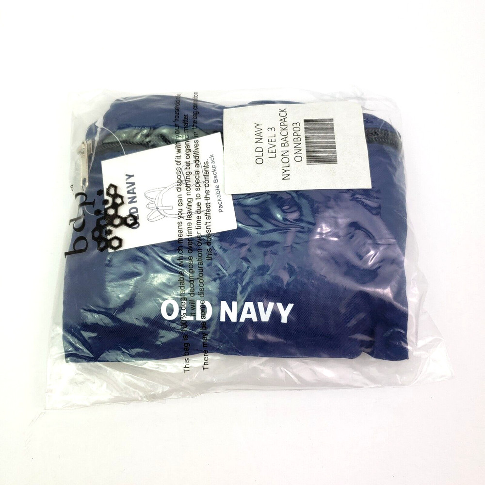 Old Navy Level 3 Nylon Packable Backpack Bag