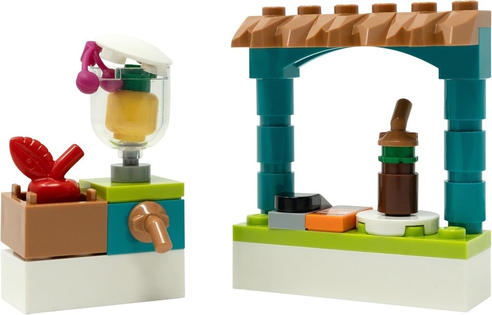 LEGO Friends Micro Sets: Ice Creme Stand and Smoothie Both Combo Pack