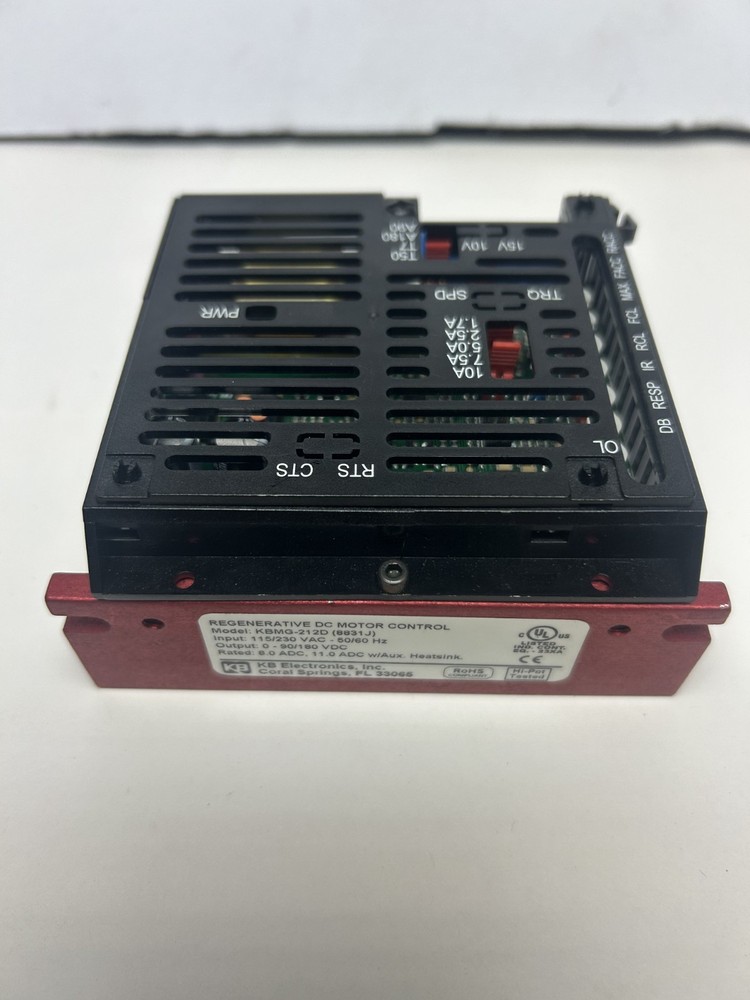 KB ELECTRONICS KBMG-212D (8831J) REGENERATIVE DC MOTOR CONTROL