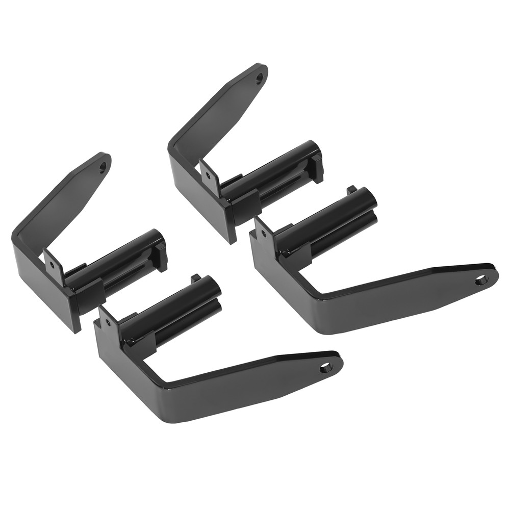 4pcs Black Powder Coated Camper Tie Down For RV Truck Camper