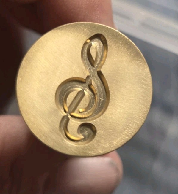 Music Note Sealing Wax Seal Stamp