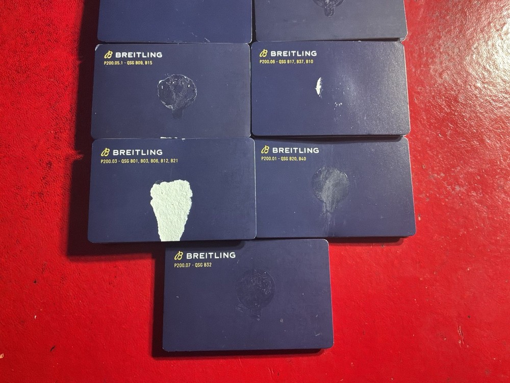 Breitling Quick Start Guide Booklet Manual, For Different Watch Models Available
