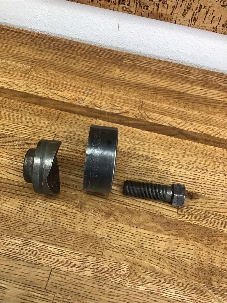 Greenlee 2" Conduit Knockout Punch Set