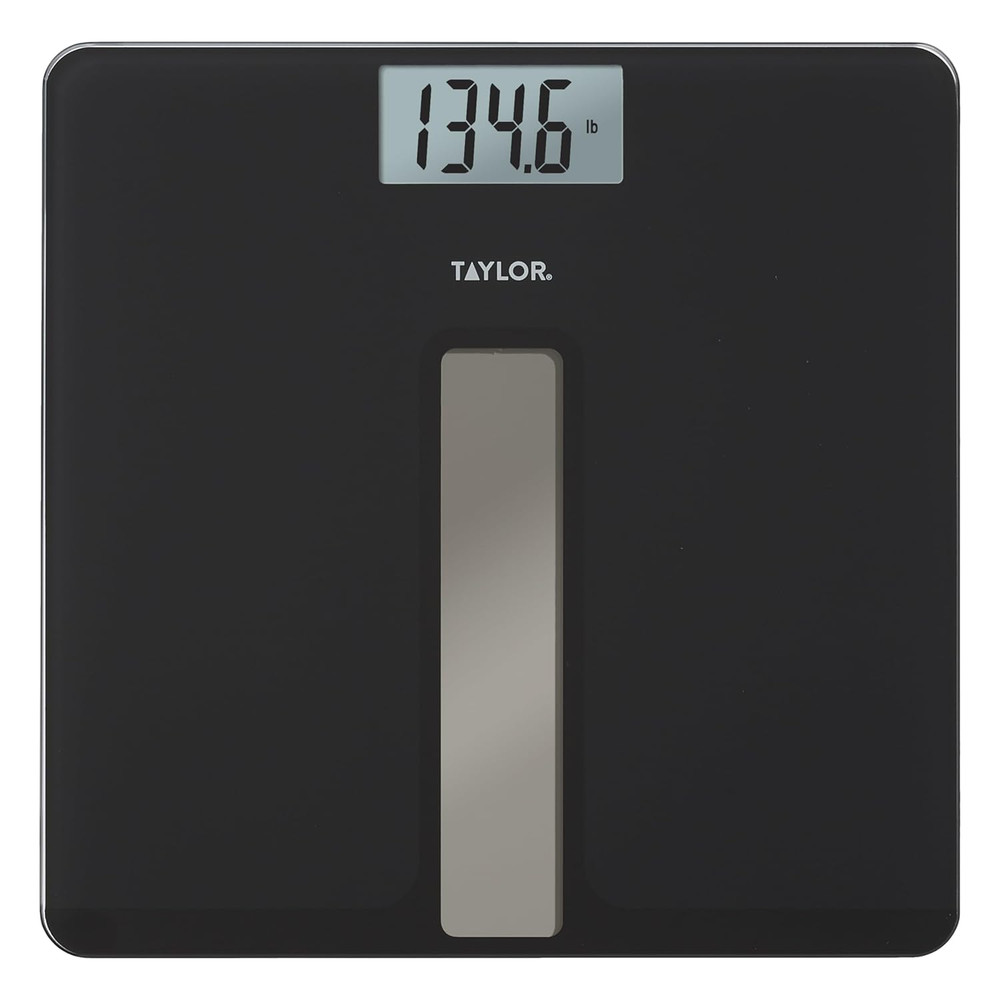 Light Powered Digital Bath Scale, Large and Durable Platform, Light Powered Pane