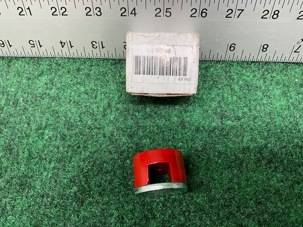 Grainger Button Magnet 6XY69 Alnico 5 14 lb. Pull