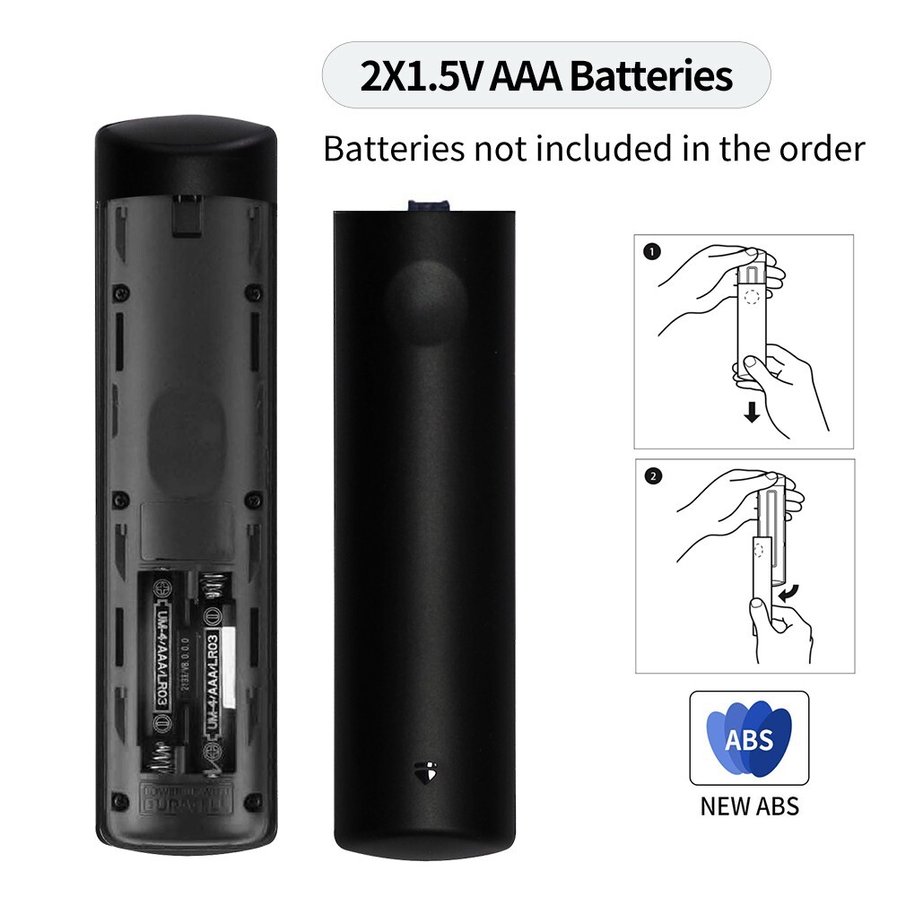 2Pcs Amazon Fire TV Replacement Remote Control For Stick 4K Max Streaming Device