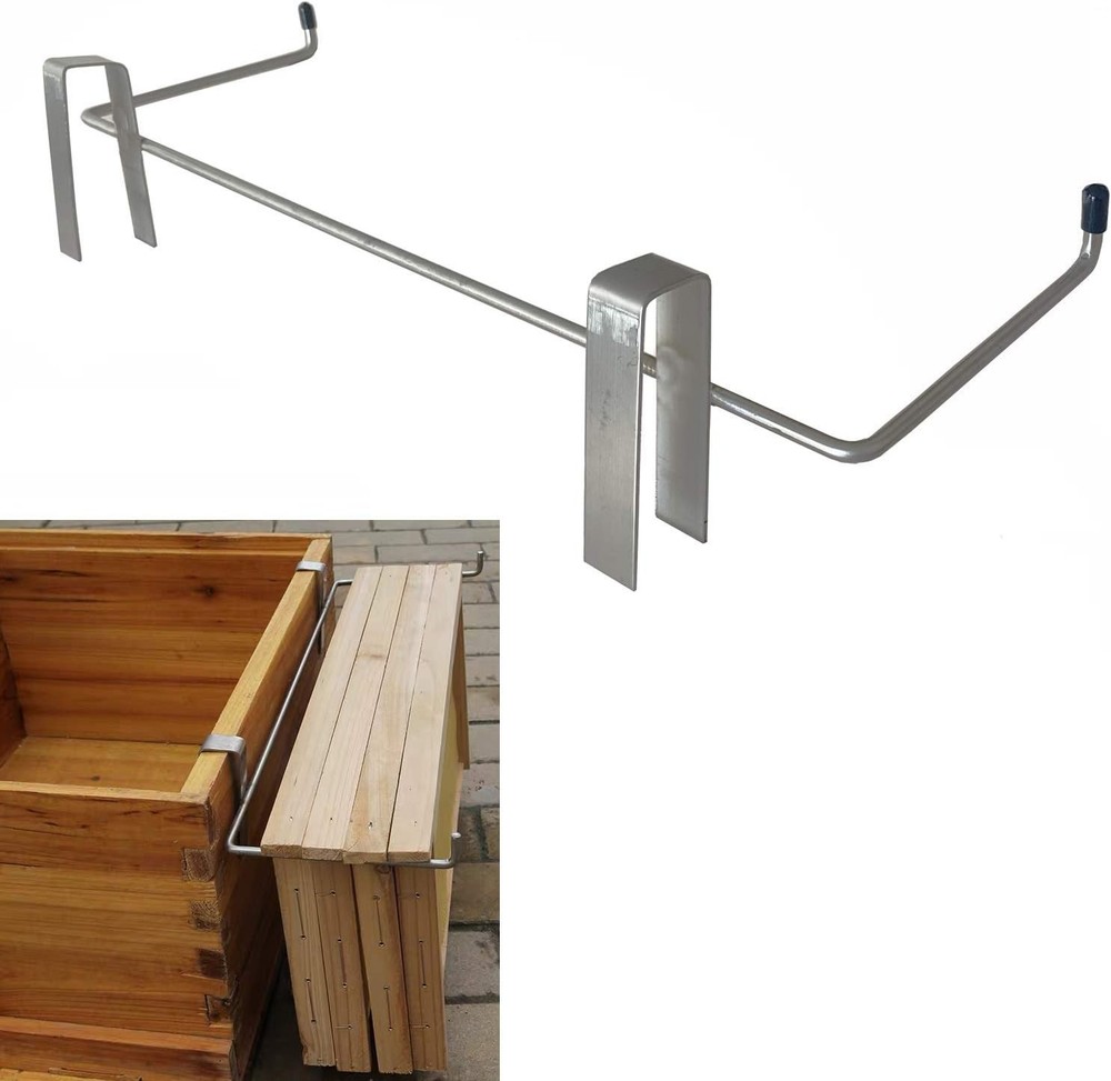Beekeeping Frame Holder - Durable Steel Tool with Space-Saving Design