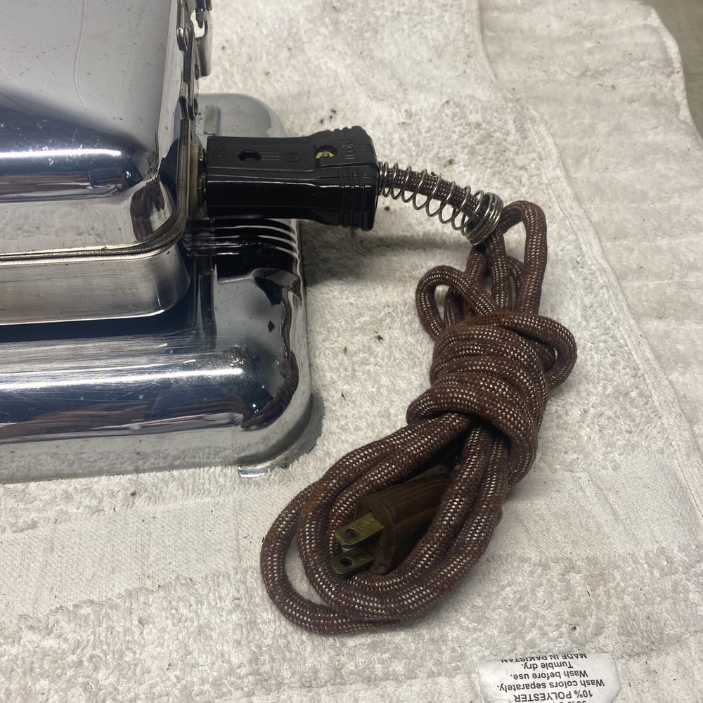 Vintage Griddle Chrome Not Tested