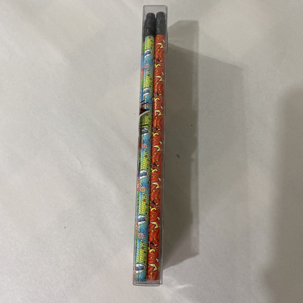 Comic Attack Ooly 12 Graphite # 2 Pencil Set Sketching Writing School
