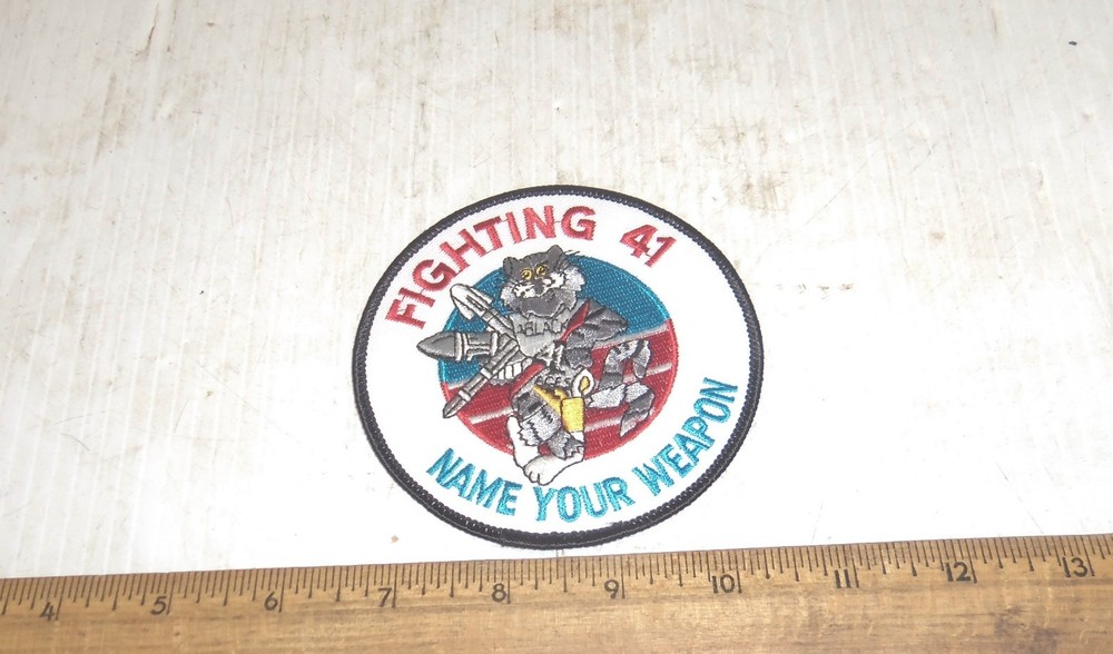 US Navy - Fighting 41 Embroidered  Patch