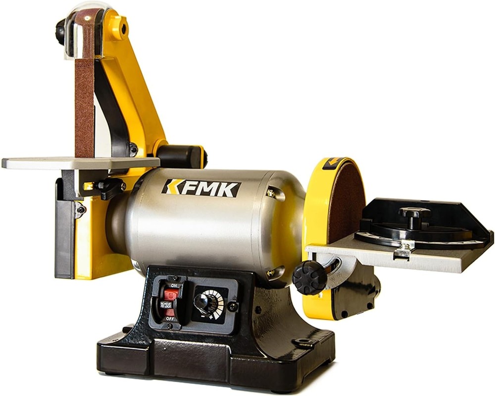 1x30 Belt 6 Disc Sander Variable Speed Benchtop Combo