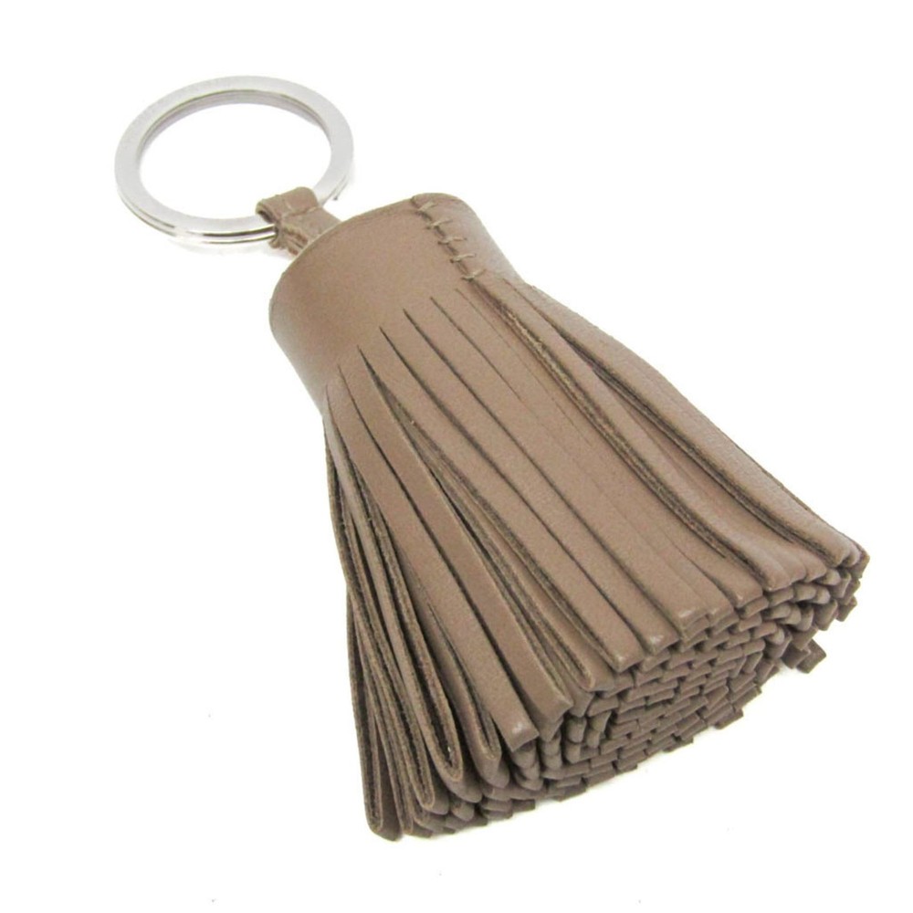 Hermes Carmen Keychain Beige
