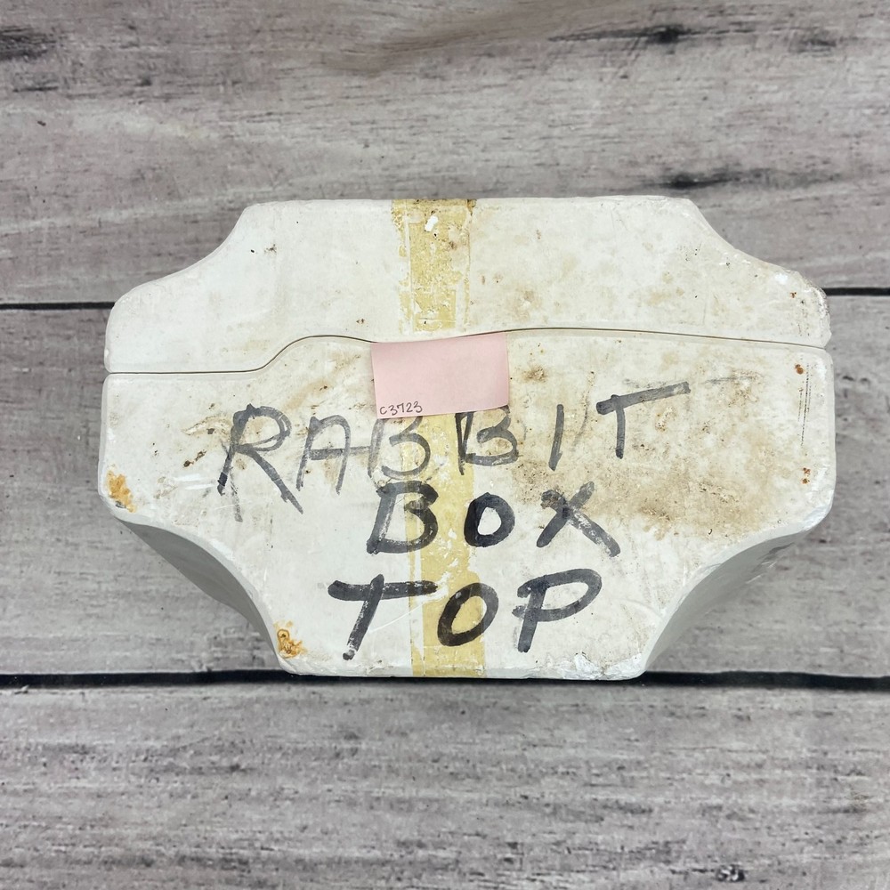 Holland Ceramic Casting Mold Rabbit Box Top #H-708