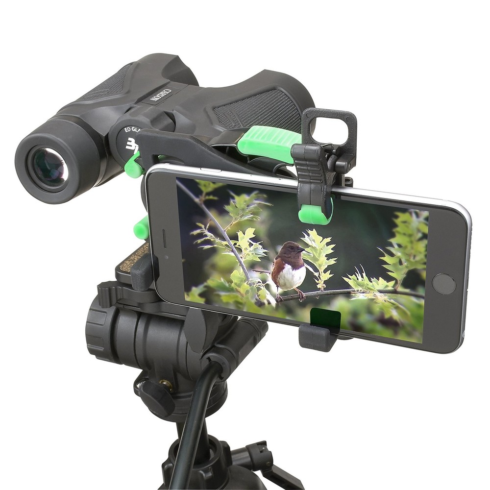 Carson HookUpz 2.0 Universal Smartphone Optics Digiscoping Adapter for Binocu...
