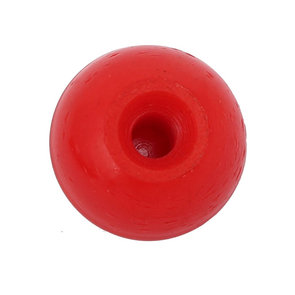 20mm Dia Plastic Ball M5 Female Thread Handle Knobs Red 20Pc for Lathe Machine