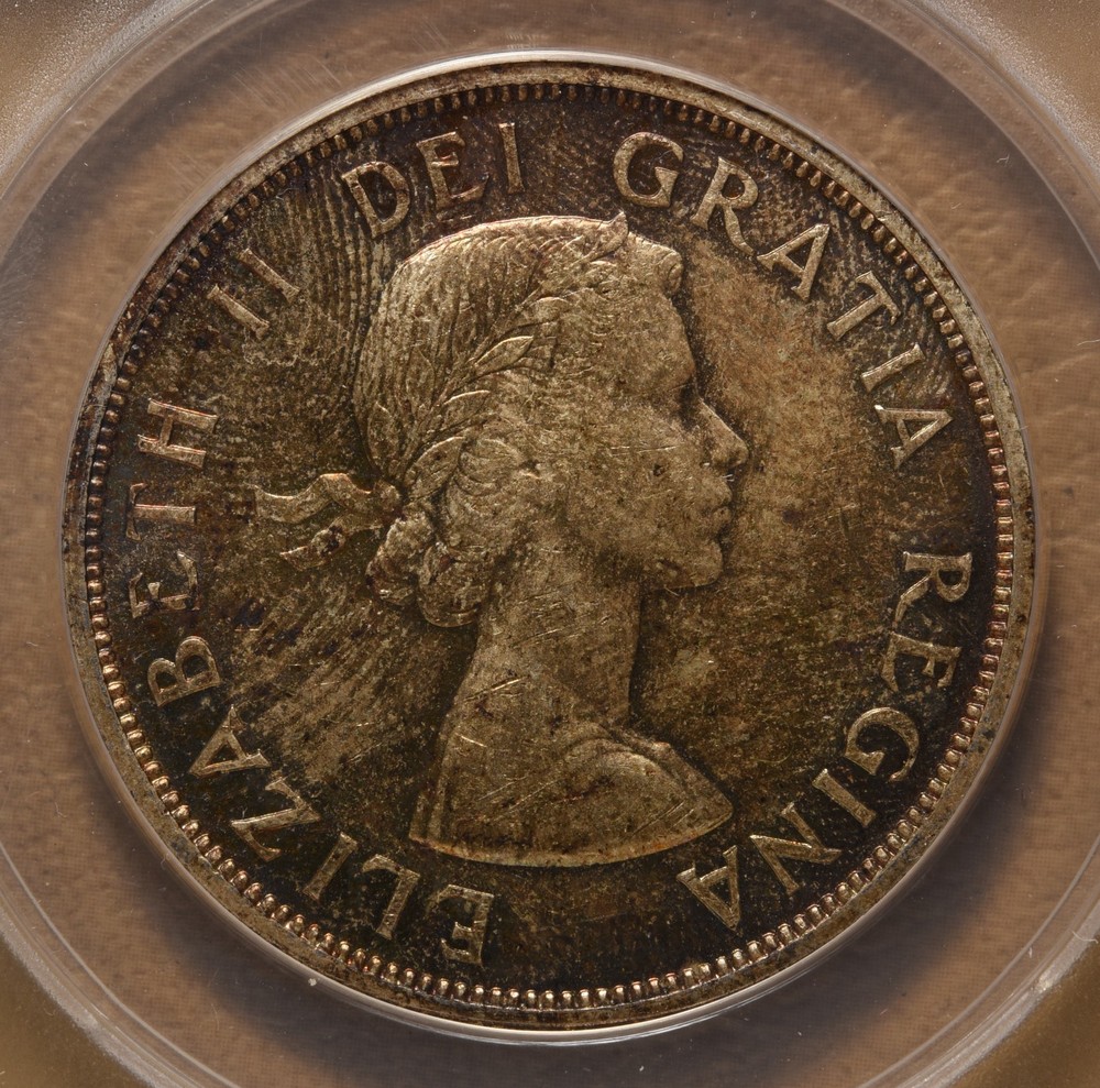 1963 Canada Silver Dollar ANACS MS63