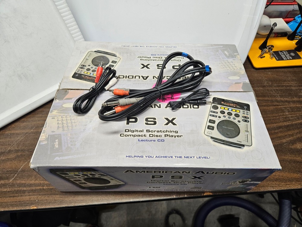 American Audio ADJ PSX pro CD Player With Road Case..