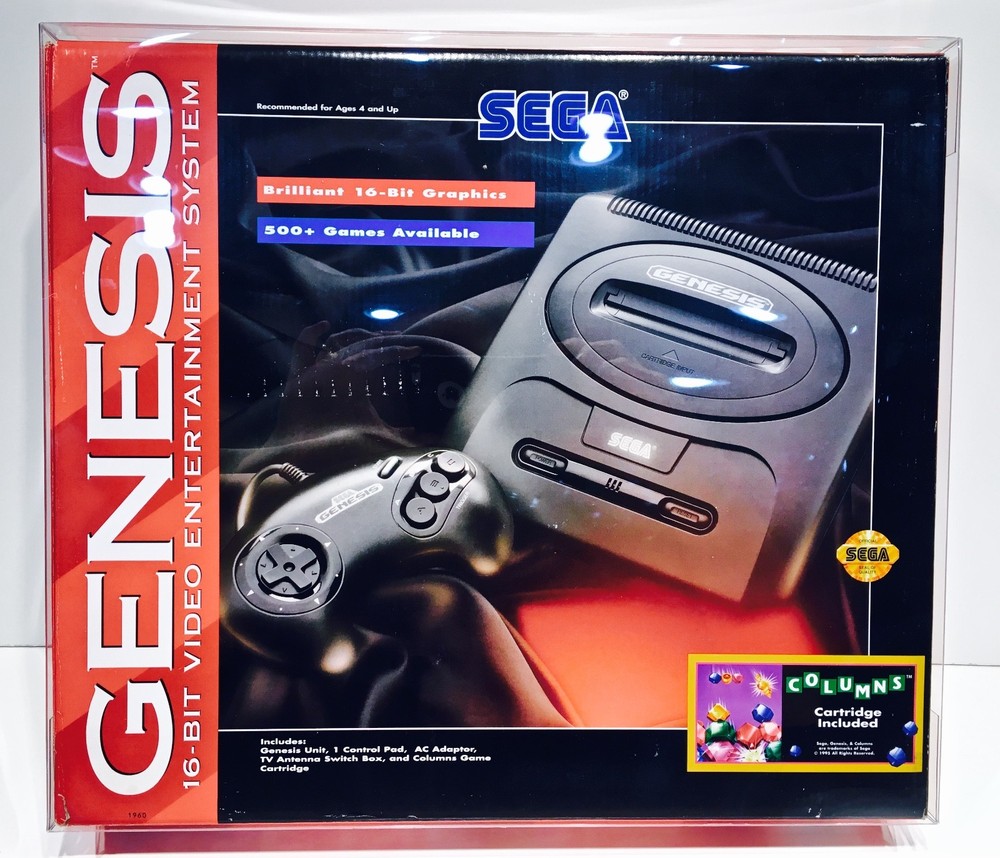 1 Console Box Protector For SOME.. NOT ALL! SEGA GENESIS Model 2 (CHECK SIZE!)