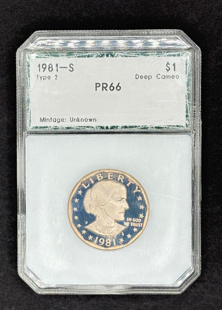 Susan B Anthony Dollars Complete w/Proof Issues Dansco #8180 & 1979S 1981S Var 2