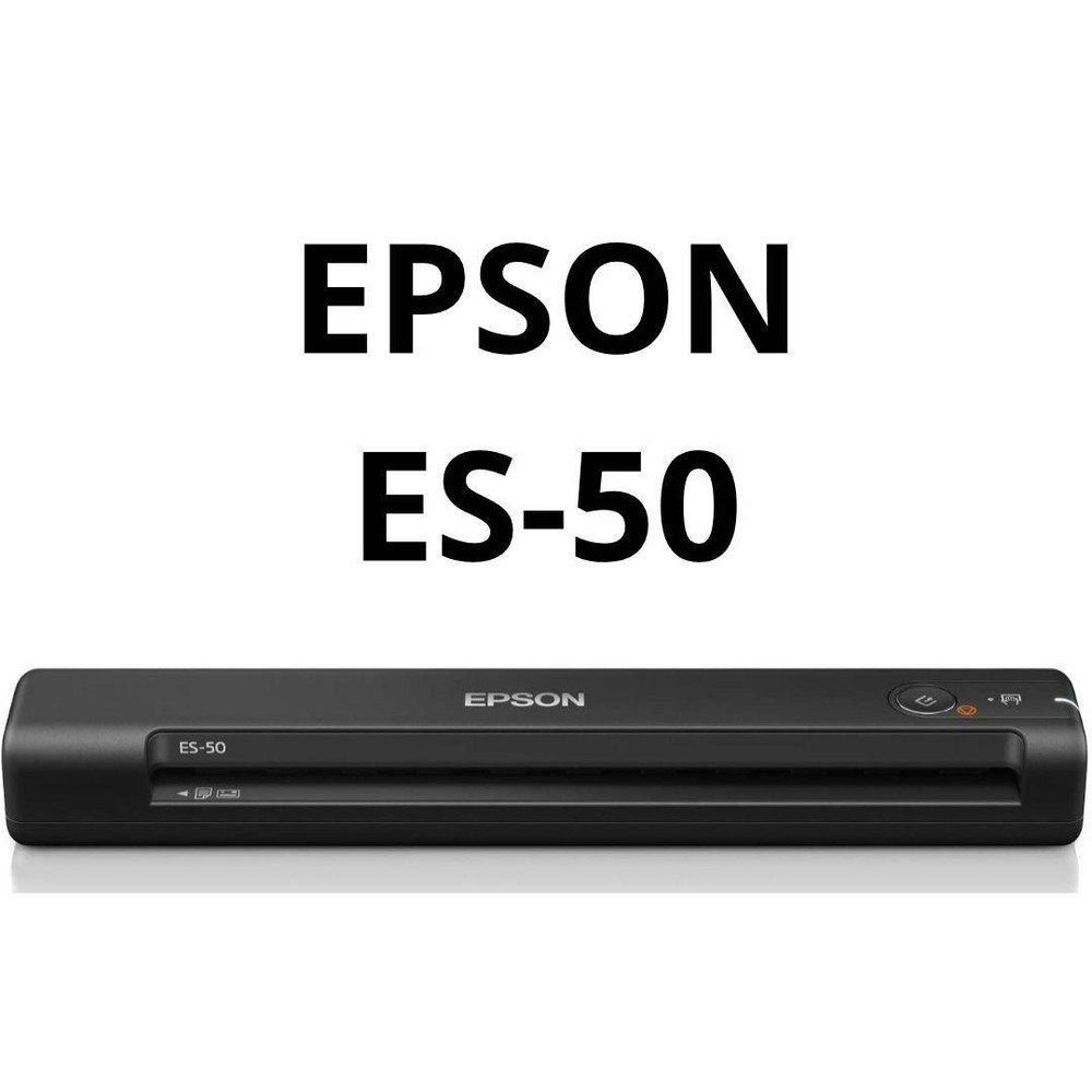 Epson ES-50 Portable Document Scanner USB Compact A4 Sheetfed