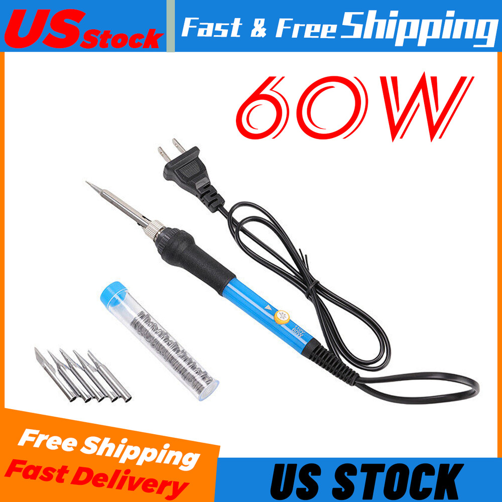 Electric Soldering Iron Gun Adjustable Temperature Welding Solder Wire Tools