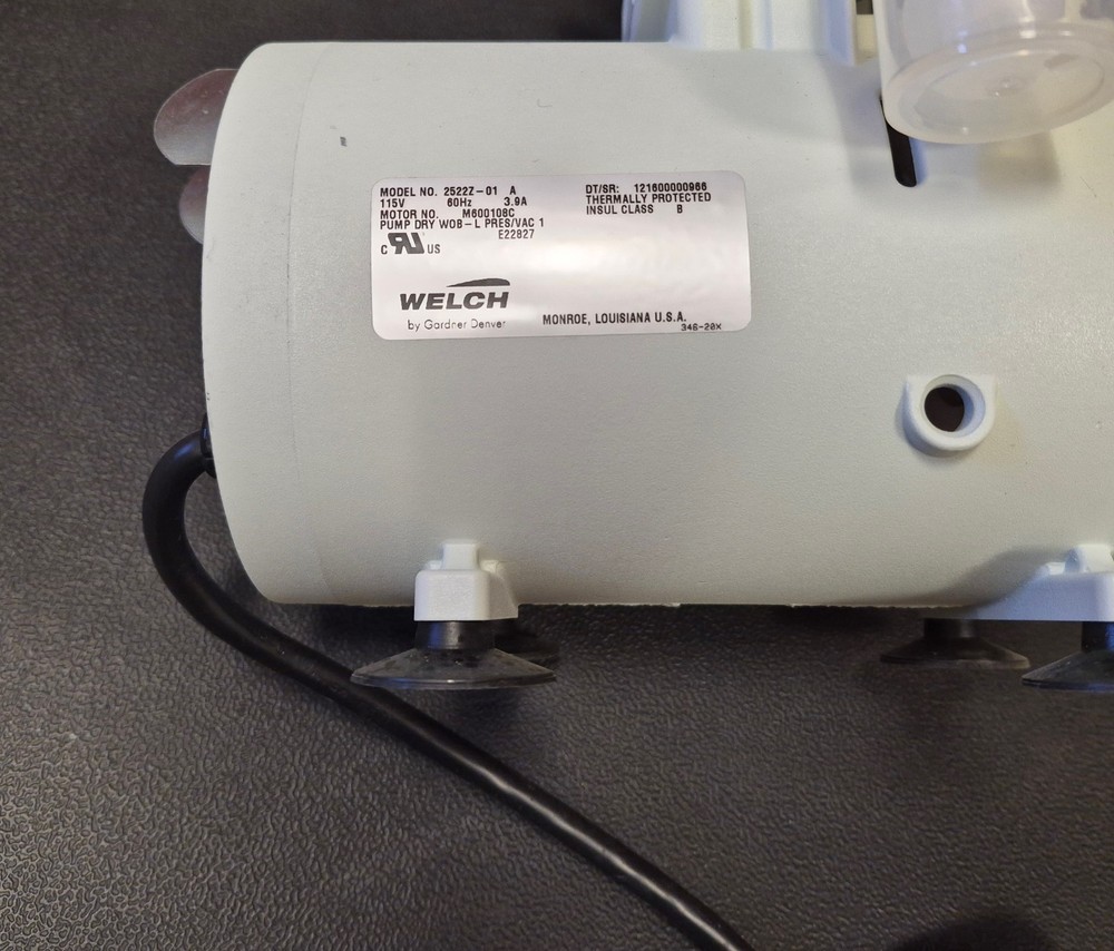 Welch 2522z Pump