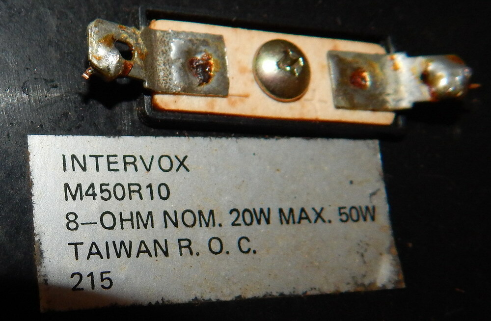 pair intervox 5" sealed back cup midranges