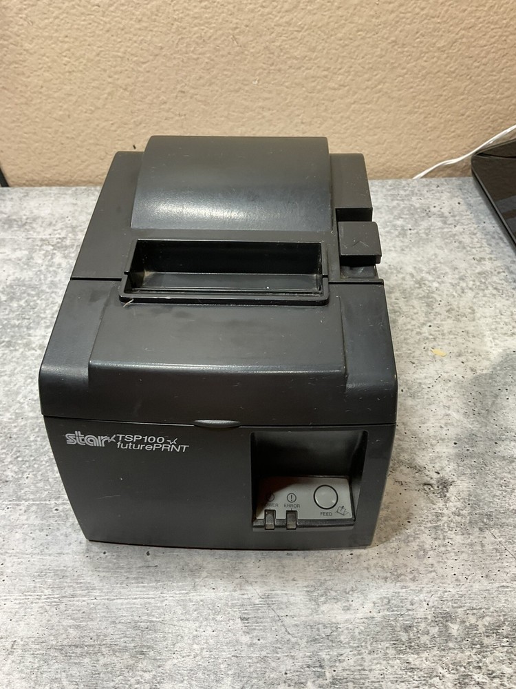 Star TSP100 FuturePRNT Receipt Printer Tested Working Future Print
